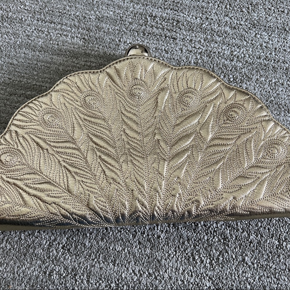 Vintage Kate Spade Kenessa Peacock Clutch